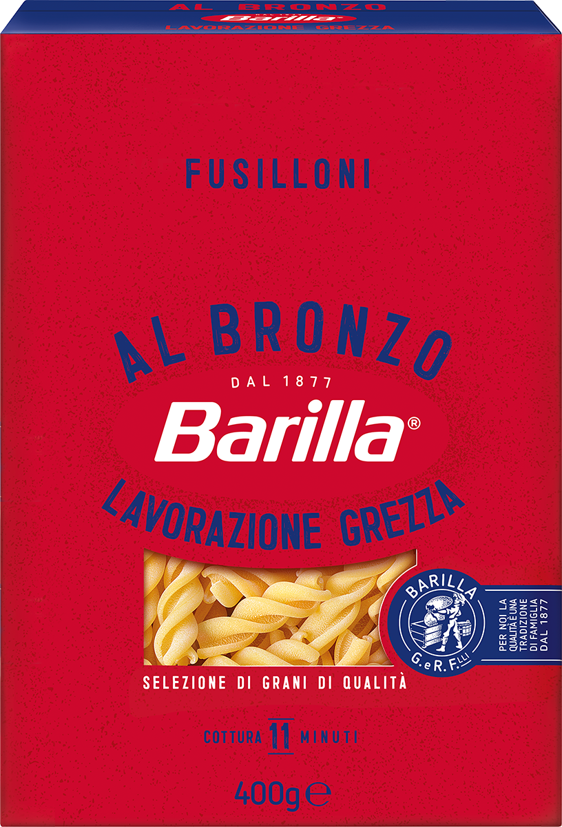 Barilla Bronzo Fusilloni tészta 400g