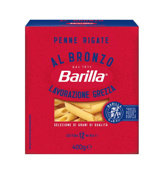 Barilla Bronzo Penne Rigate tészta 400g