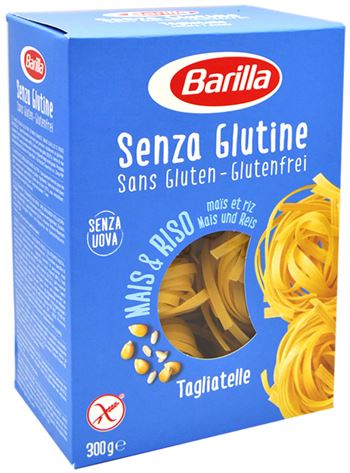 Barilla gluténmentes tagliatelle tészta