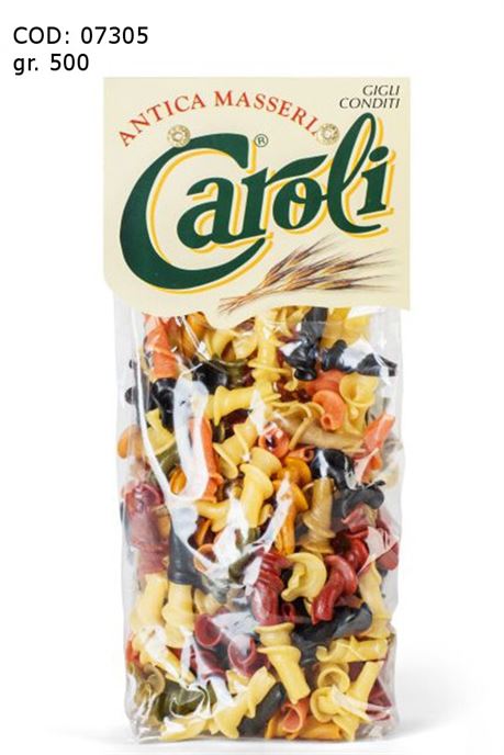 Caroli tészta gigli 7 színű 500g