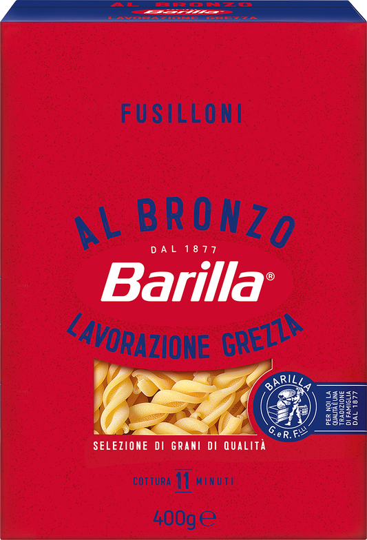 Barilla Bronzo Fusilloni  tészta 400g