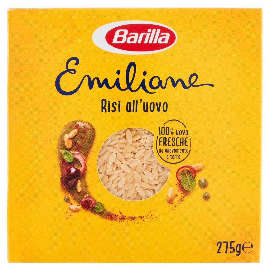 Barilla emiliane risi tészta 275g